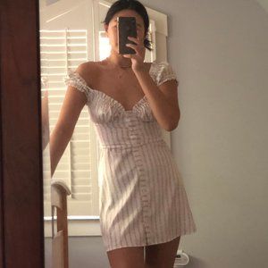 WITH JEAN Isabelle Dress Paper Daisies